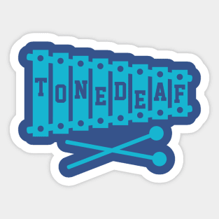 Tone Deaf Sticker